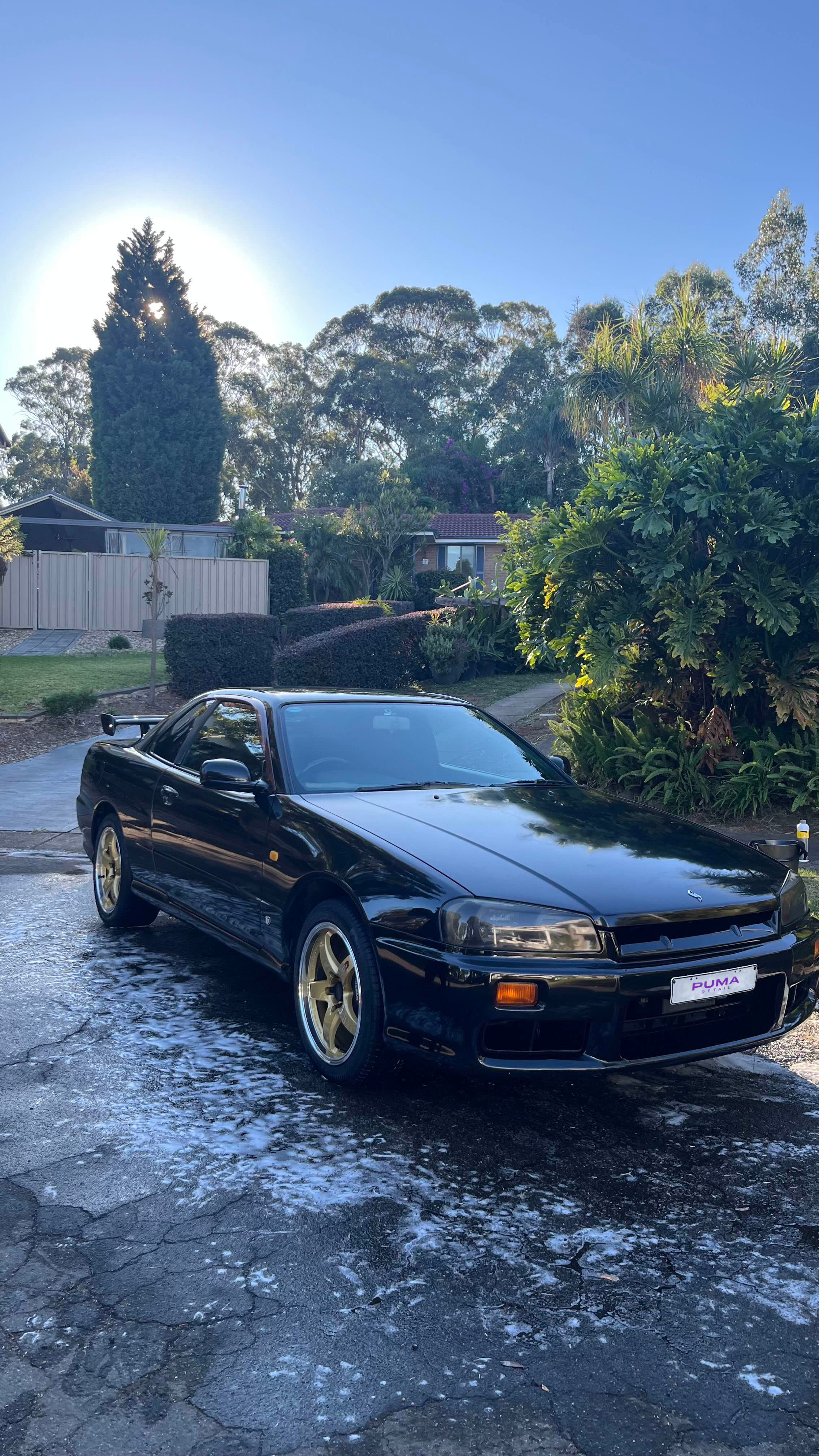 After exterior detailing